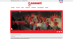Desktop Screenshot of garantitavukculuk.com
