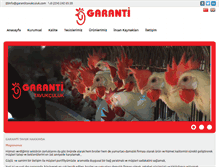 Tablet Screenshot of garantitavukculuk.com